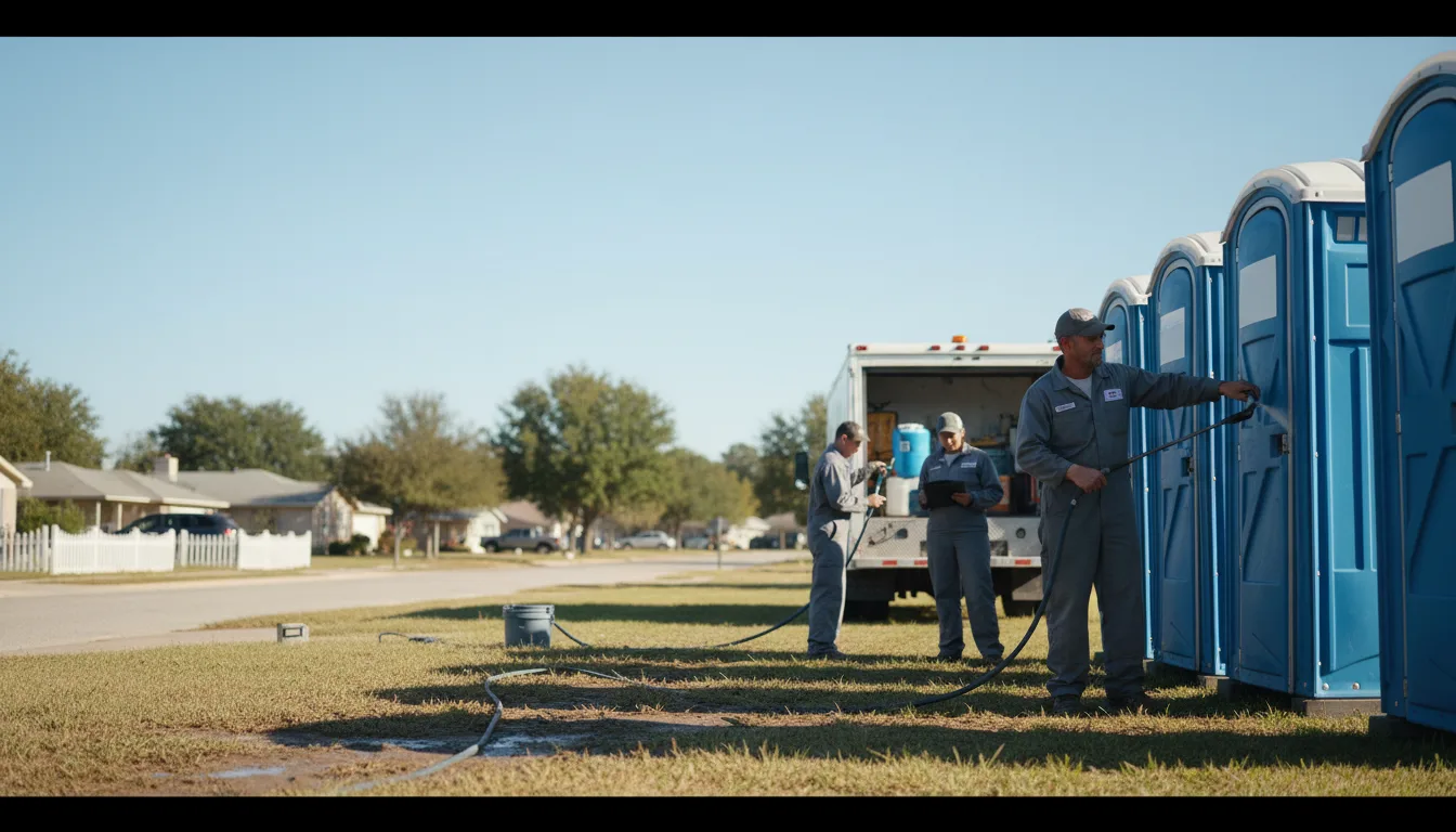 Long-Term Portable Toilet Rental in Ozark, AL near me